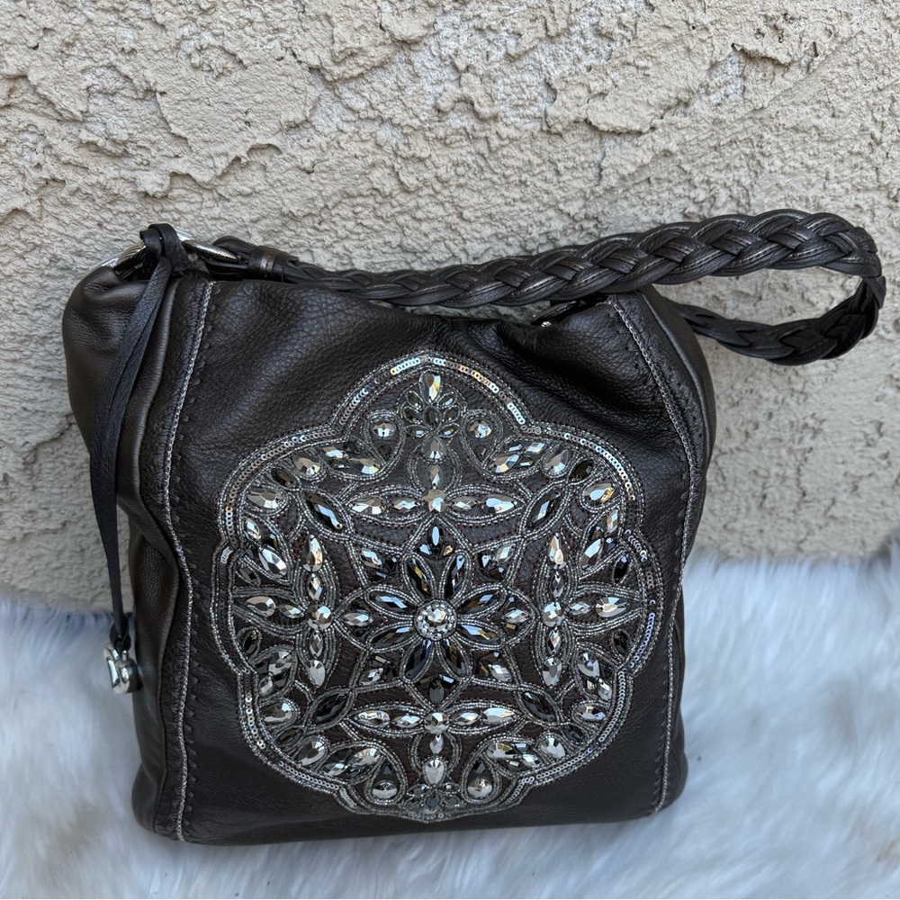 Brighton pewter embellished bag